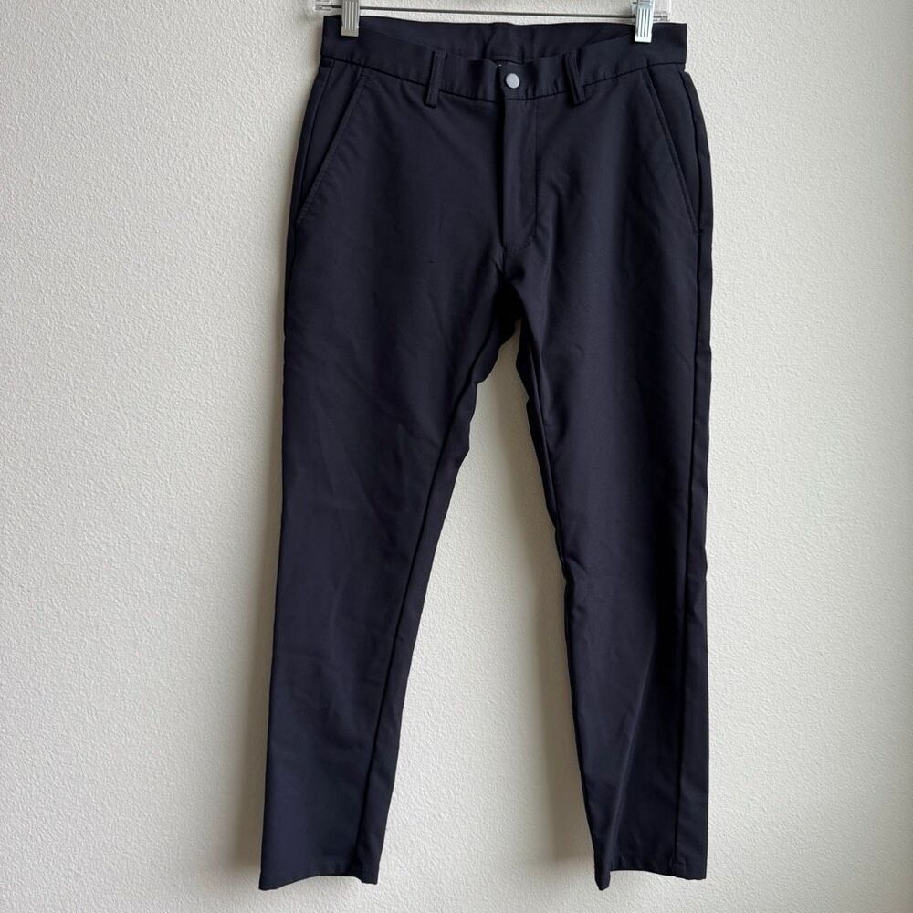 Under 510 Jon Chino Pants Mens 28x25 Navy Core Stretch Straight Leg Flat Front